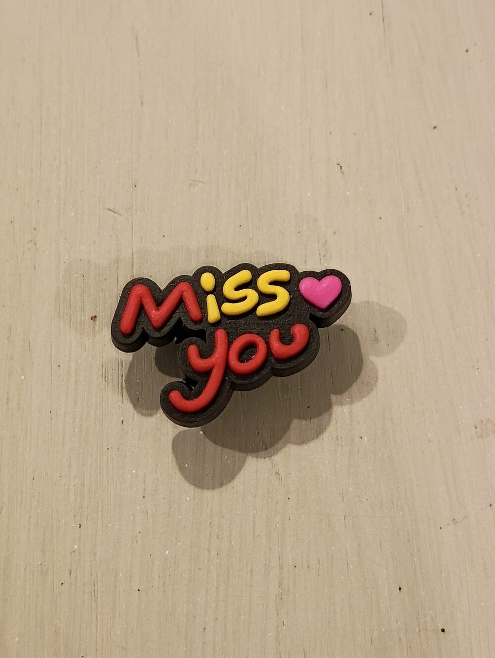 10 for $10 Jibbitz Croc Charm - 'Miss You❤' Words Sayings Affirmations 2 - New